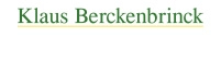 Klaus Berckenbrinck GmbH