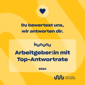 Kununu - Top-Antwortrate