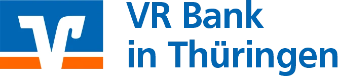 VR Bank in Thüringen eG Logo in den CD-Farben