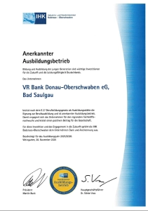 IHK - Anerkannter Ausbildungsbetrieb